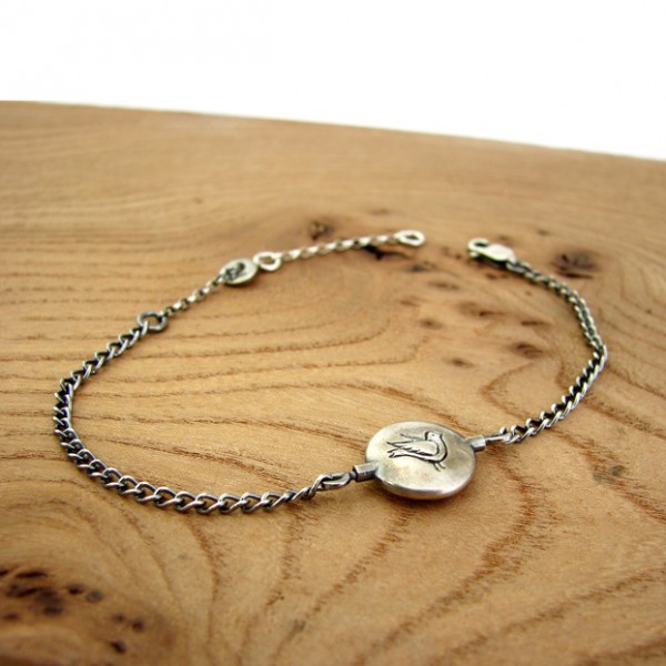 bird and cage bracelet