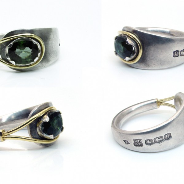 knot ring tourmaline