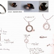 pendentif boucles oreilles