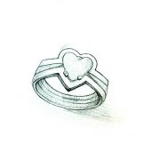 custom made fitted wedding bands