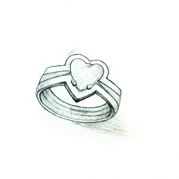 custom made fitted wedding bands